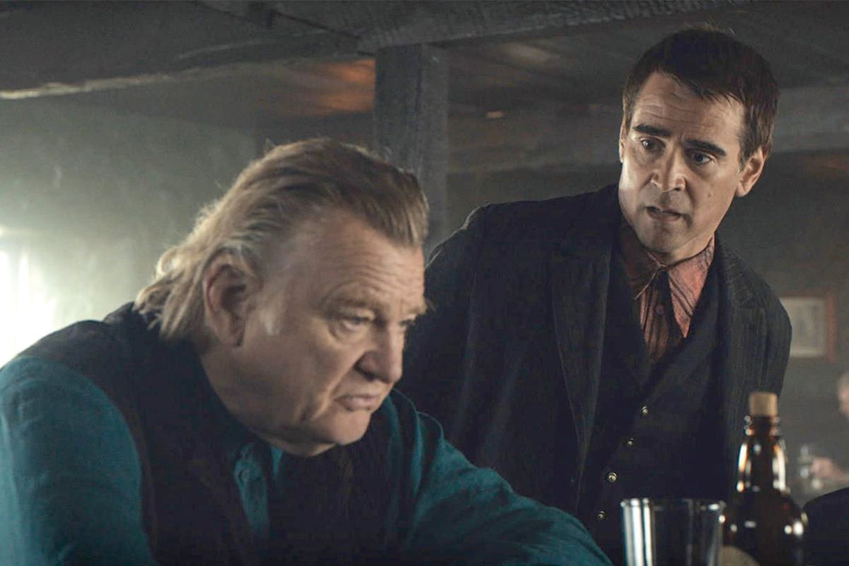 Brendan Gleeson stars with Colin Farrell in The Banshees of Inisherin.